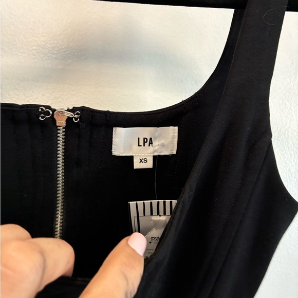 LPA black corset cropped top XS - Picture 2 of 2